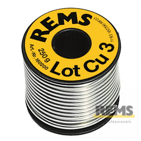 REMS Припой медь № 3 ( 3мм, 250г )