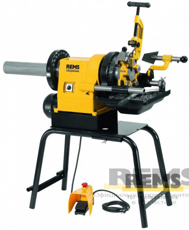 Резьбонарезной станок REMS Магнум 3000 T (220v / 1700Вт) с плашками R ½ – 3