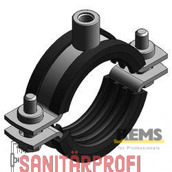 ХОМУТЫ FISCHER PSM schwer, M16 Schalldämmeinlage EPDM / SBR