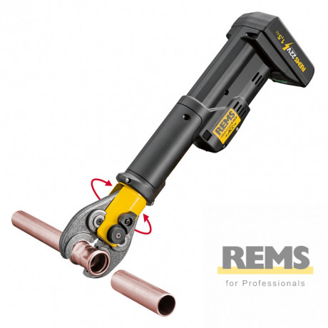 REMS Мини-Пресс 22 V ACC Li-Ion – универсальный до Ø 40 мм